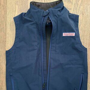 Vineyard Vines Performance Vest Size Small in Navy